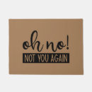 Search for not you again doormats Welcome