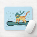 Recherche de snowboard tapis souris Mignon