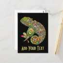 Recherche de chameleon cartes postales Caméléon
