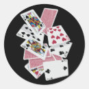 Search for playing cards stickers Gambling