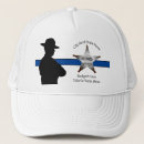 Recherche de ligne bleue casquettes Policier