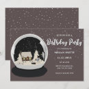 Search for snow globe invitations Blue