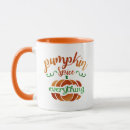 Recherche de halloween citrouille tasses Feuilles d'automne