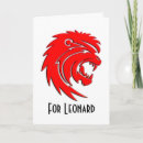 Search for august cards Lion