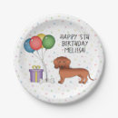 Search for dachshund plates Colourful