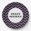 Search for purple sweet 16 plates Sparkle