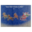 Search for santa claus cutting boards Festive