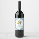 Search for bridal shower wine labels Lemon