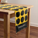 Search for birthday table runners Typography