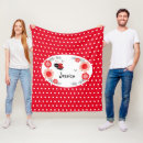 Search for ladybug blankets Flowers
