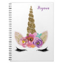 Recherche de licornes carnets Nom