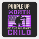 Search for military child stickers Purple