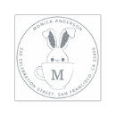 Search for rabbit rubber stamps Round