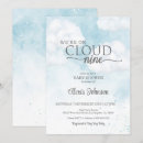 Search for cloud baby boy shower invitations Heaven sent