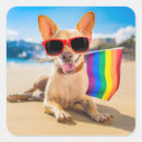 Search for rainbow dog stickers Lesbian