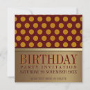 Search for retro 18th birthday invitations Gold
