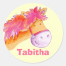 Search for pink horse stickers Pony