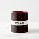 Search for maroon red mugs Black