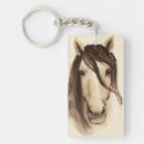 Search for horse keychains Watercolor