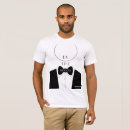 Search for tuxedo mens tshirts Black and white