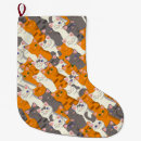 Search for black and white cat christmas stockings Kitten