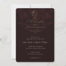 Search for offbeat wedding invitations Gothic