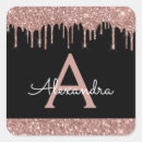 Search for black rose stickers Monogrammed
