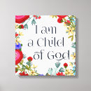 Search for i am child of god posters Floral