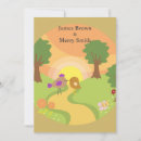 Search for love birds invitations Orange