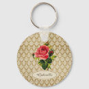 Search for gold damask keychains Vintage