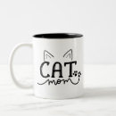 Search for cute cat mom mugs Typography
