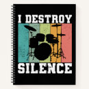 Search for drummer notebooks Drum set