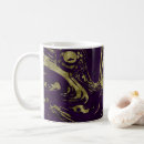Search for purple and gold mugs Luxury