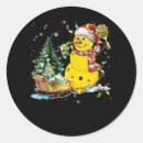 Search for santa hat christmas stickers Snowman