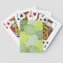 Search for dahlia playing cards Pattern of flowers
