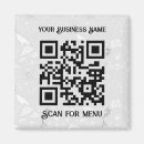 Recherche de menus magnets Code qr