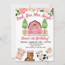 Recherche de pink farm birthday invitations Baryton