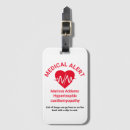 Recherche de medical luggage tags Personnalisation