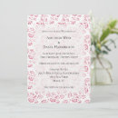 Search for feminine wedding invitations White