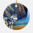 Search for wolves ornaments Montana