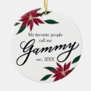 Search for the called ornaments Grandmother