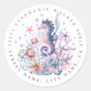 Search for seahorse stickers Crab