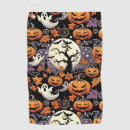 Search for halloween golf towels Pumpkin