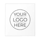 Recherche de votre propre logo entreprise bloc notes Noir et blanc