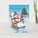 Search for snowman cards Cartoon