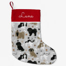 Search for shih tzu christmas stockings Cute