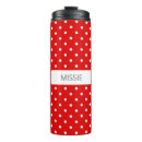 Recherche de motif de pois rouge tasses Rouge et blanc