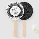 Search for halloween hand fans Black