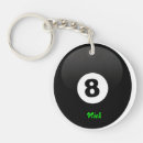 Search for 8 ball pool keychains Eight