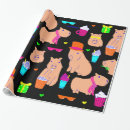 Recherche de cailloux papier cadeau Capybara